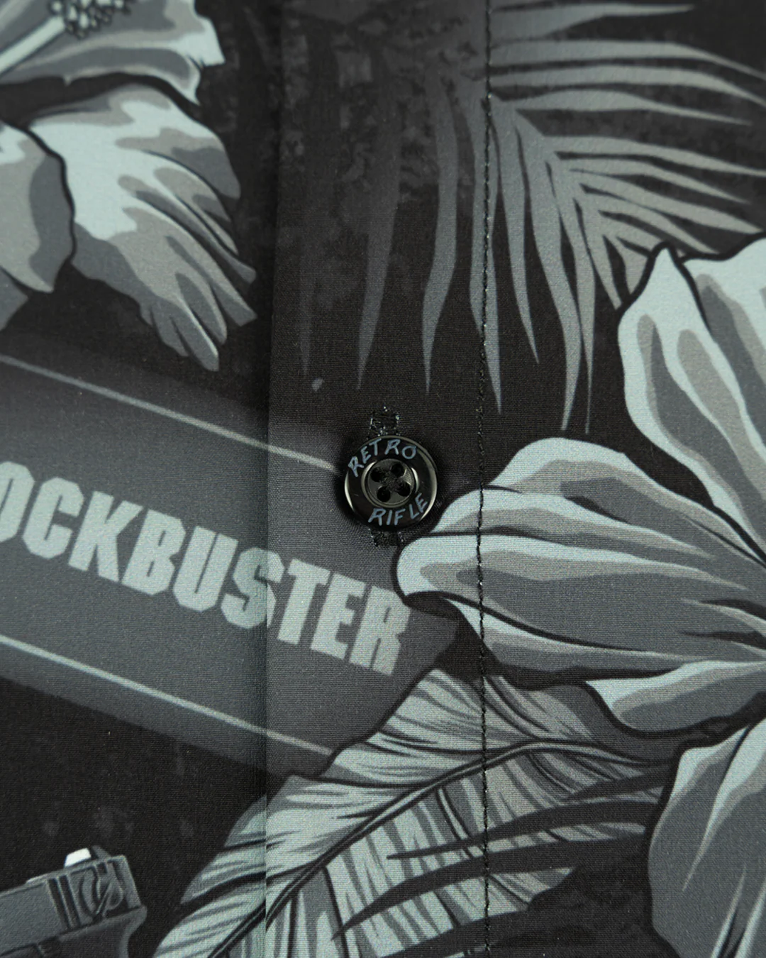 Glockbuster (Black) Button Down - Image 5