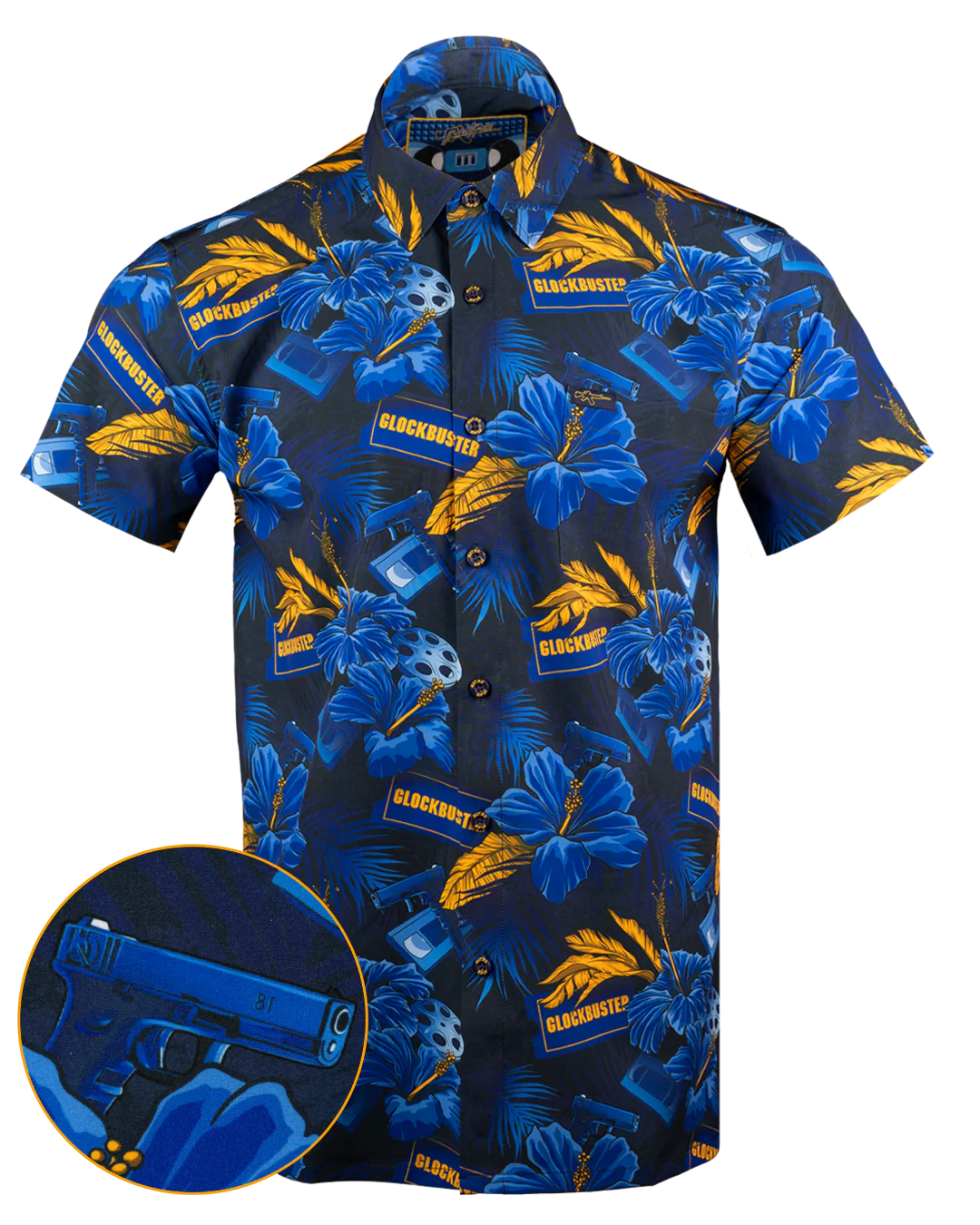 Glockbuster Button Down