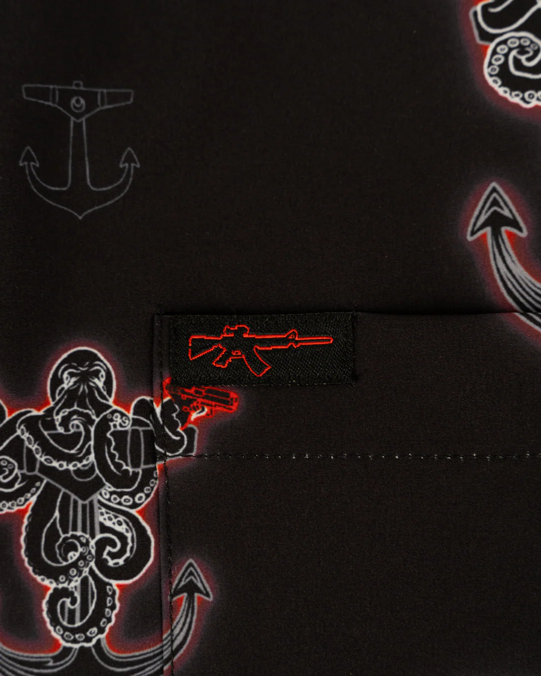Glocktopus (Black/Red) Button Down - Image 3