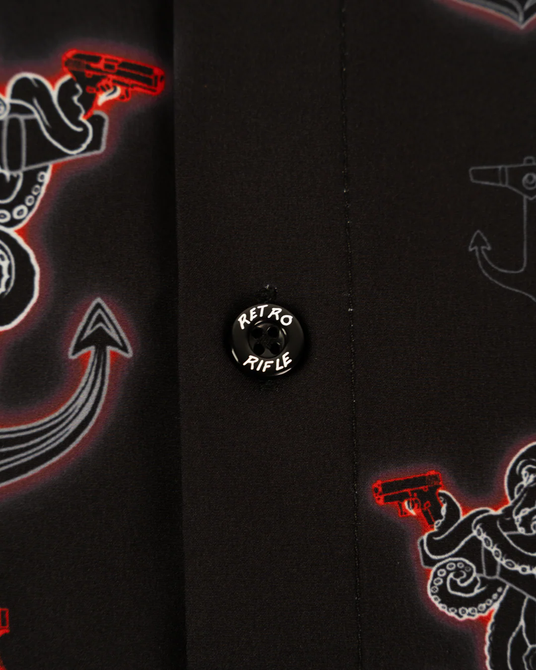 Glocktopus (Black/Red) Button Down - Image 5