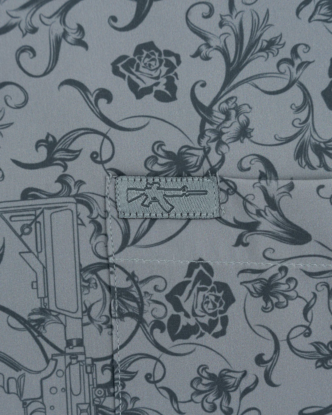 Gray Man (Gray) Button Down - Image 3