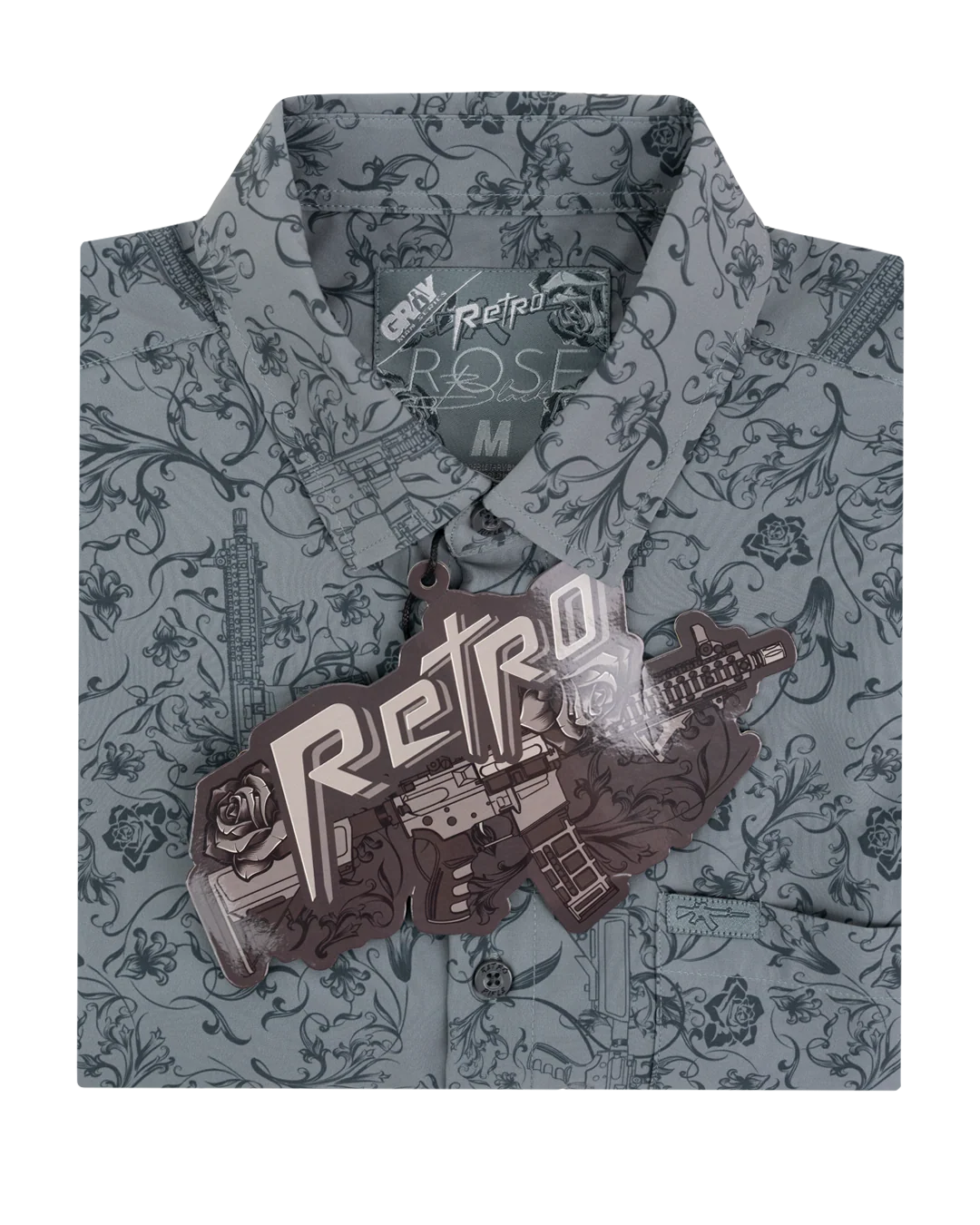 Gray Man (Gray) Button Down - Image 6