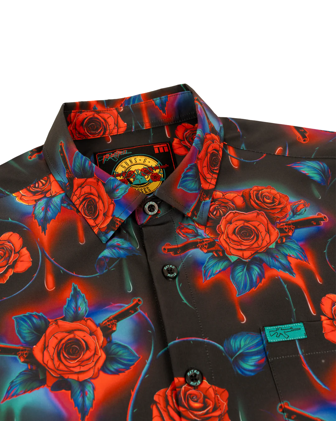 Guns and Roses Button Down - Image 2