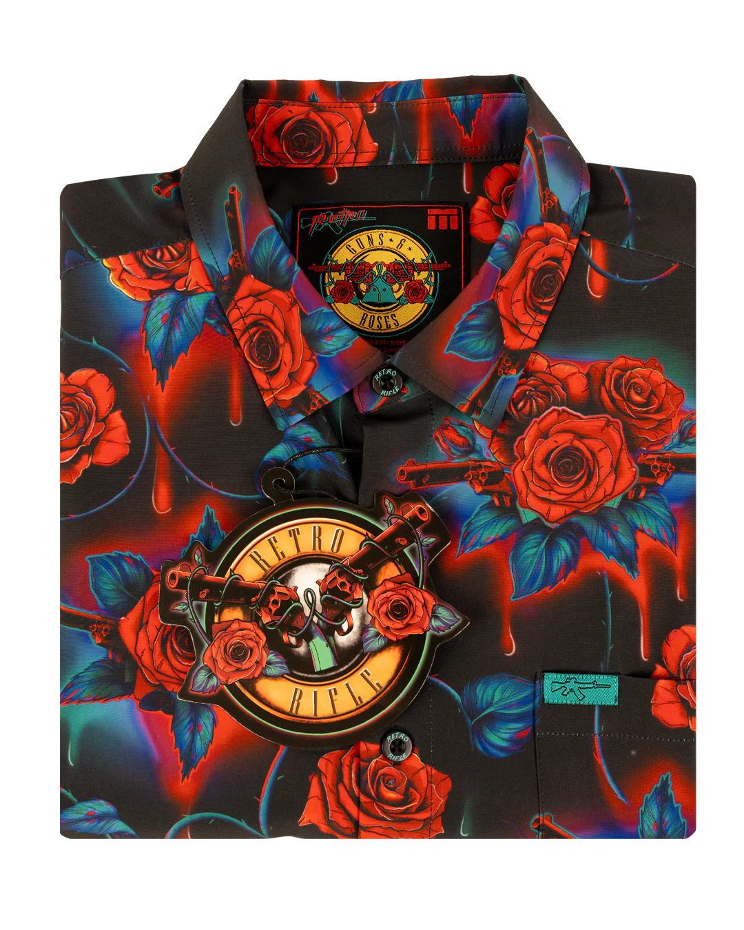 Guns and Roses Button Down - Image 5