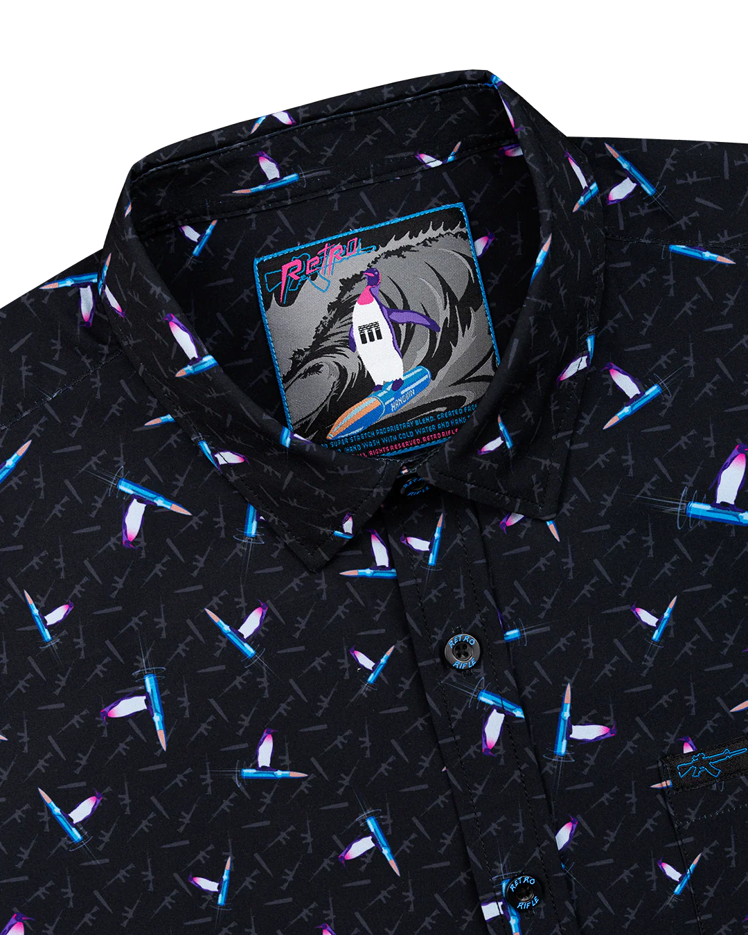 Hanguin (Black) Button Down - Image 2