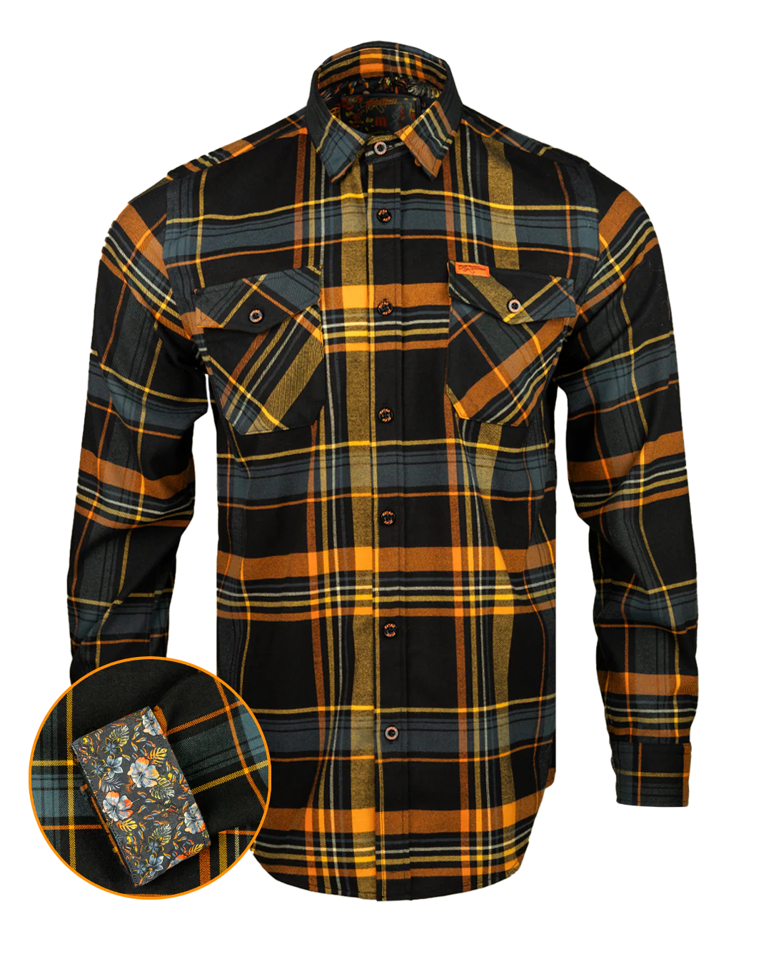 Hawaiian Drip Flannel