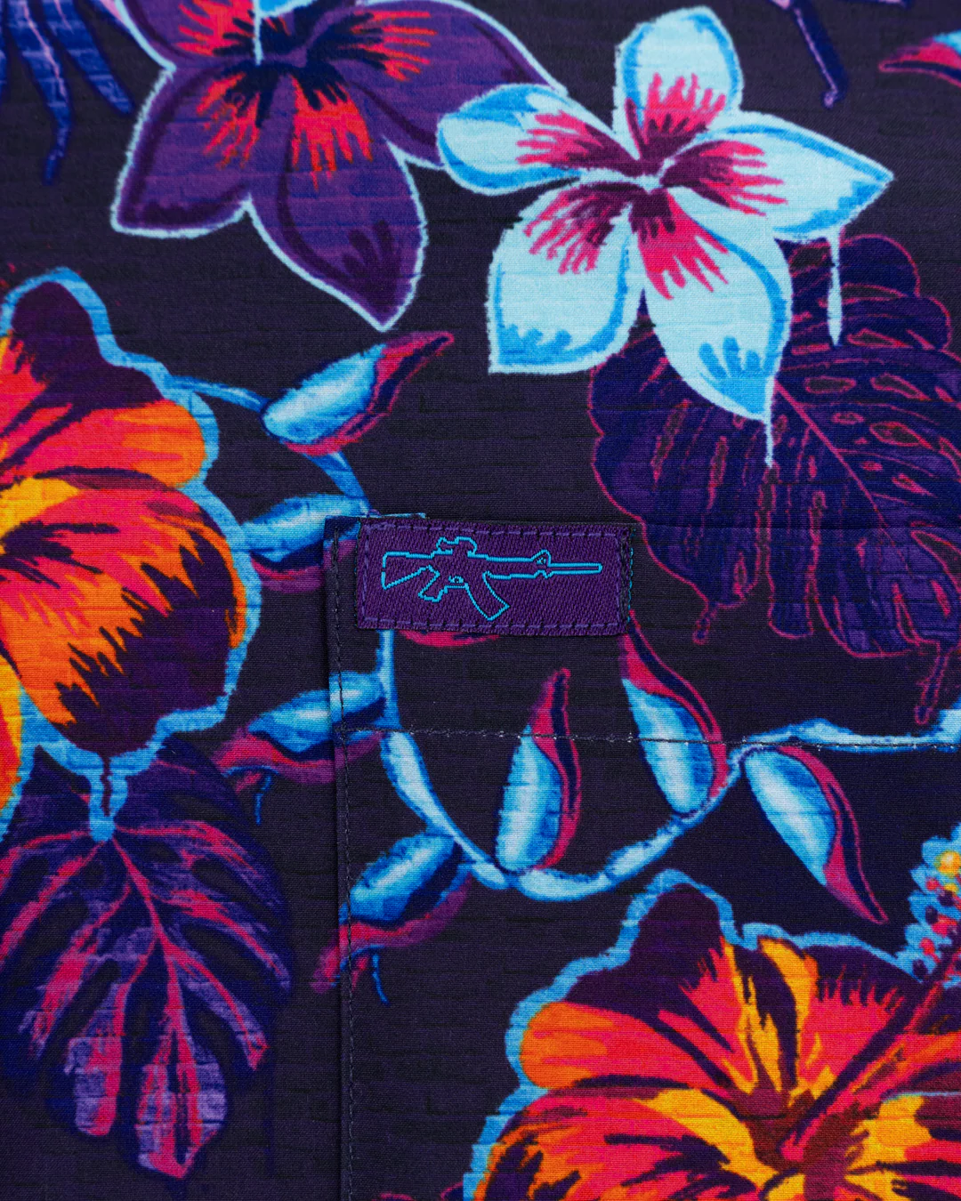 Hawaiian Drip (Purple) Button Down - Image 3