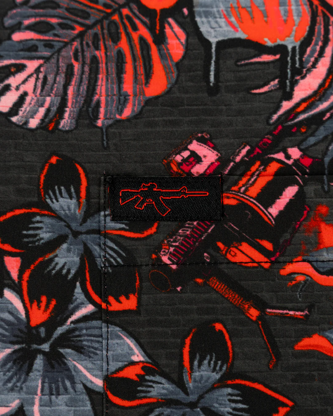 Hawaiian Drip (Red) Button Down - Image 3