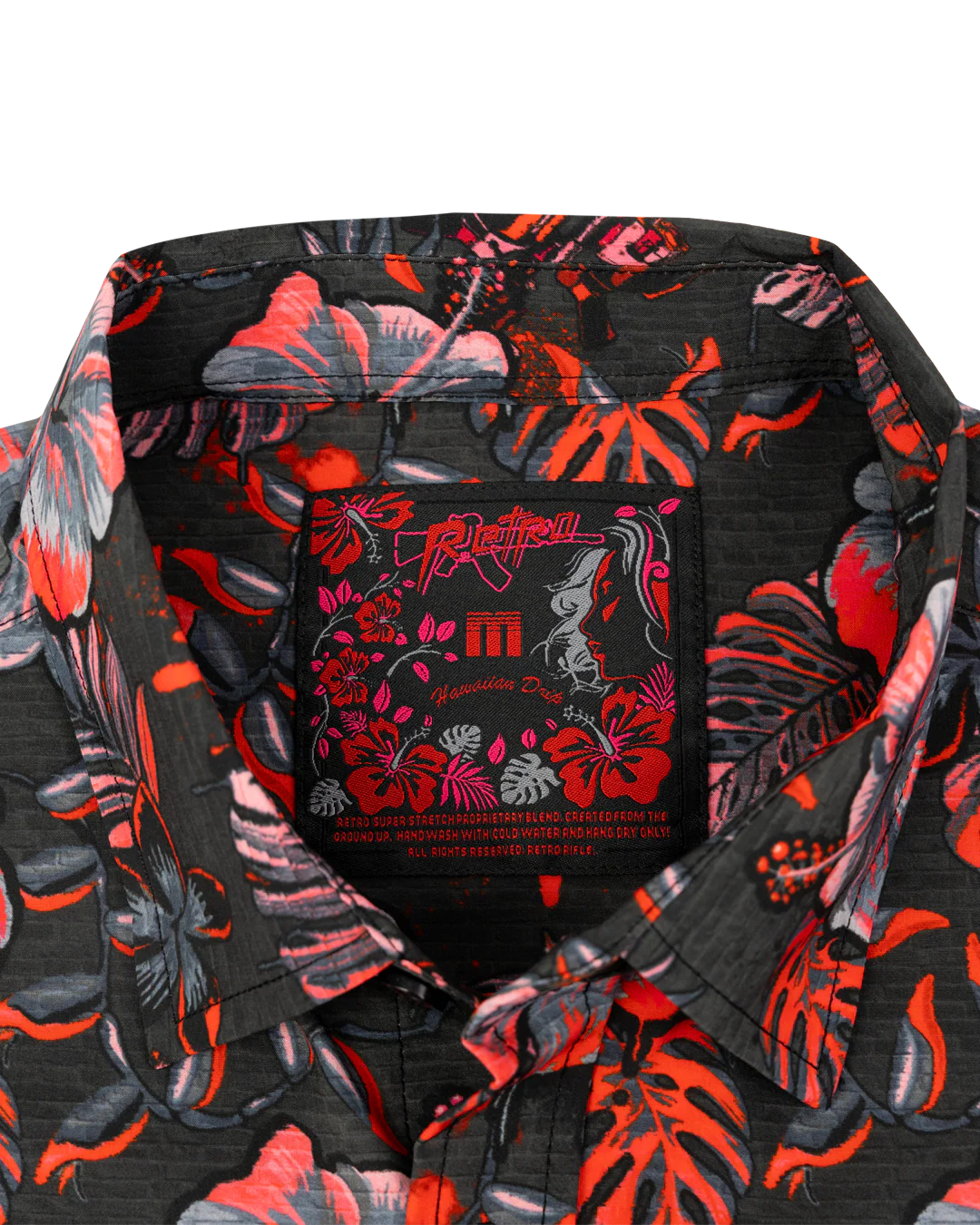 Hawaiian Drip (Red) Button Down - Image 4