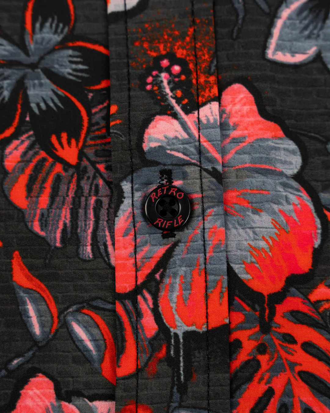 Hawaiian Drip (Red) Button Down - Image 5