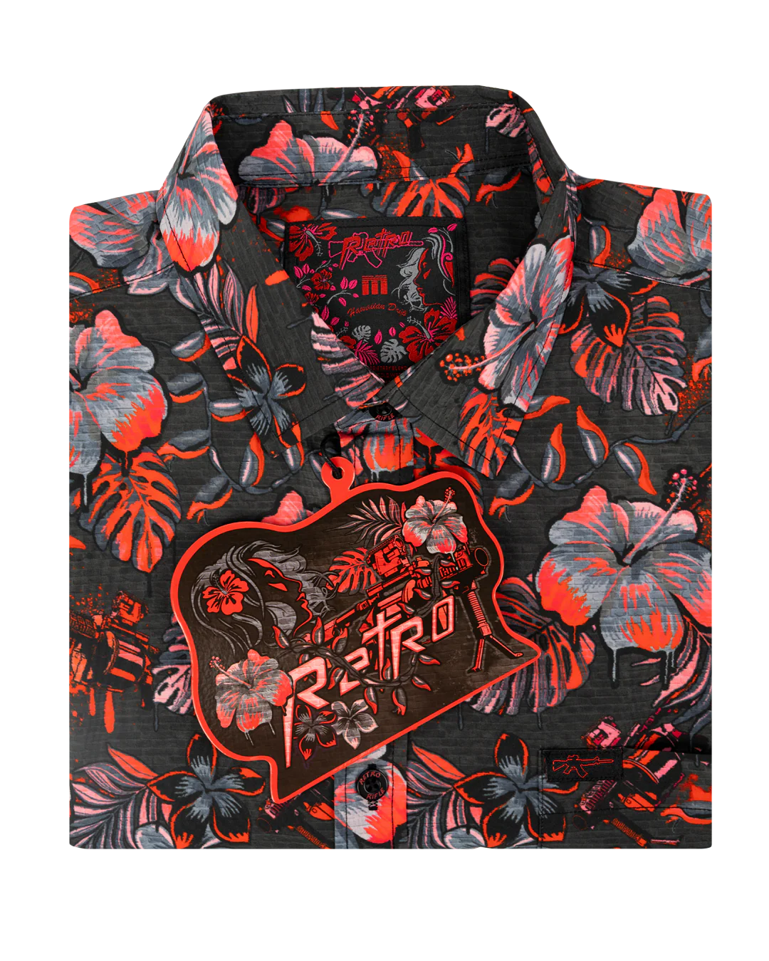 Hawaiian Drip (Red) Button Down - Image 6