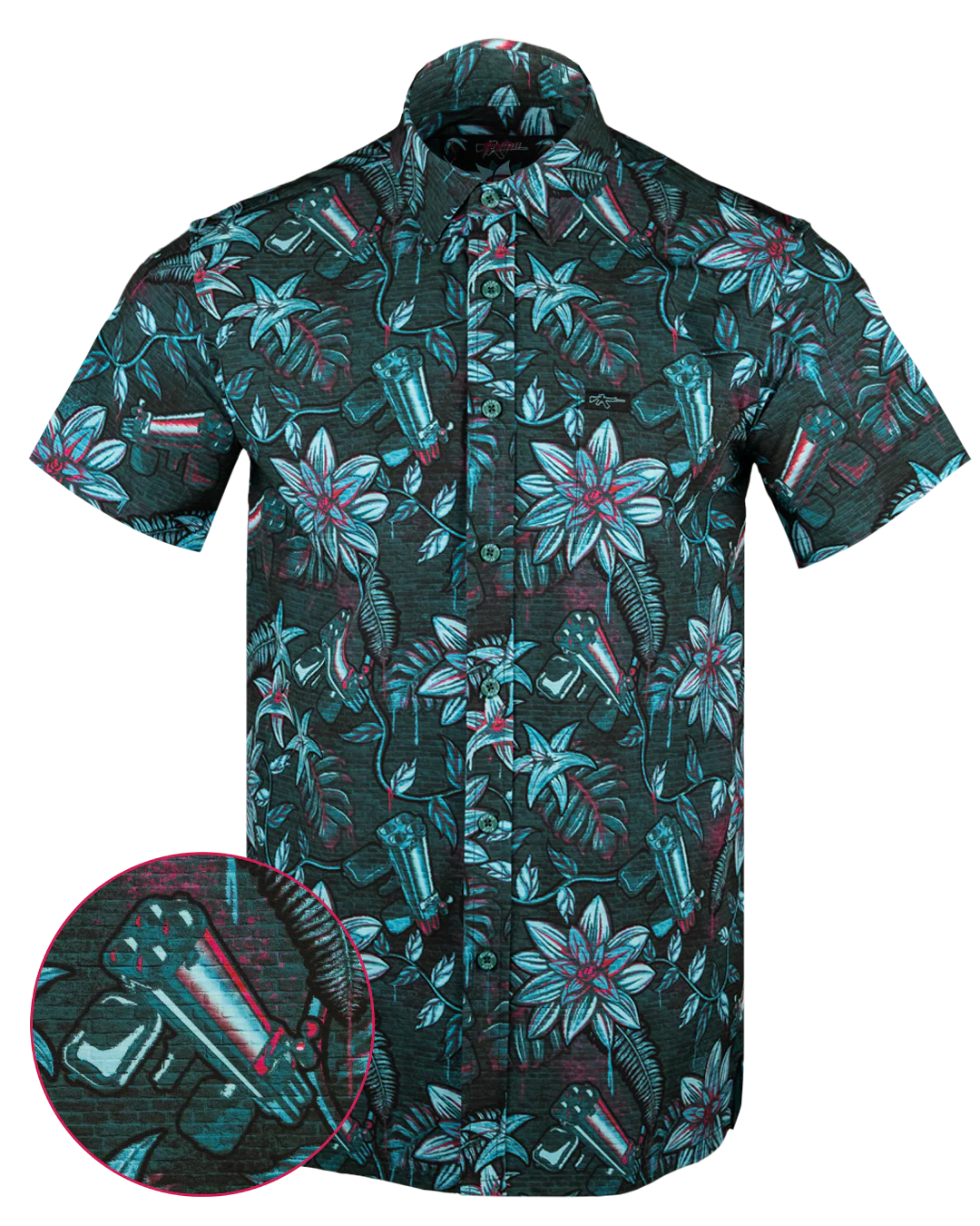 Hawaiian Drip V2 Button Down