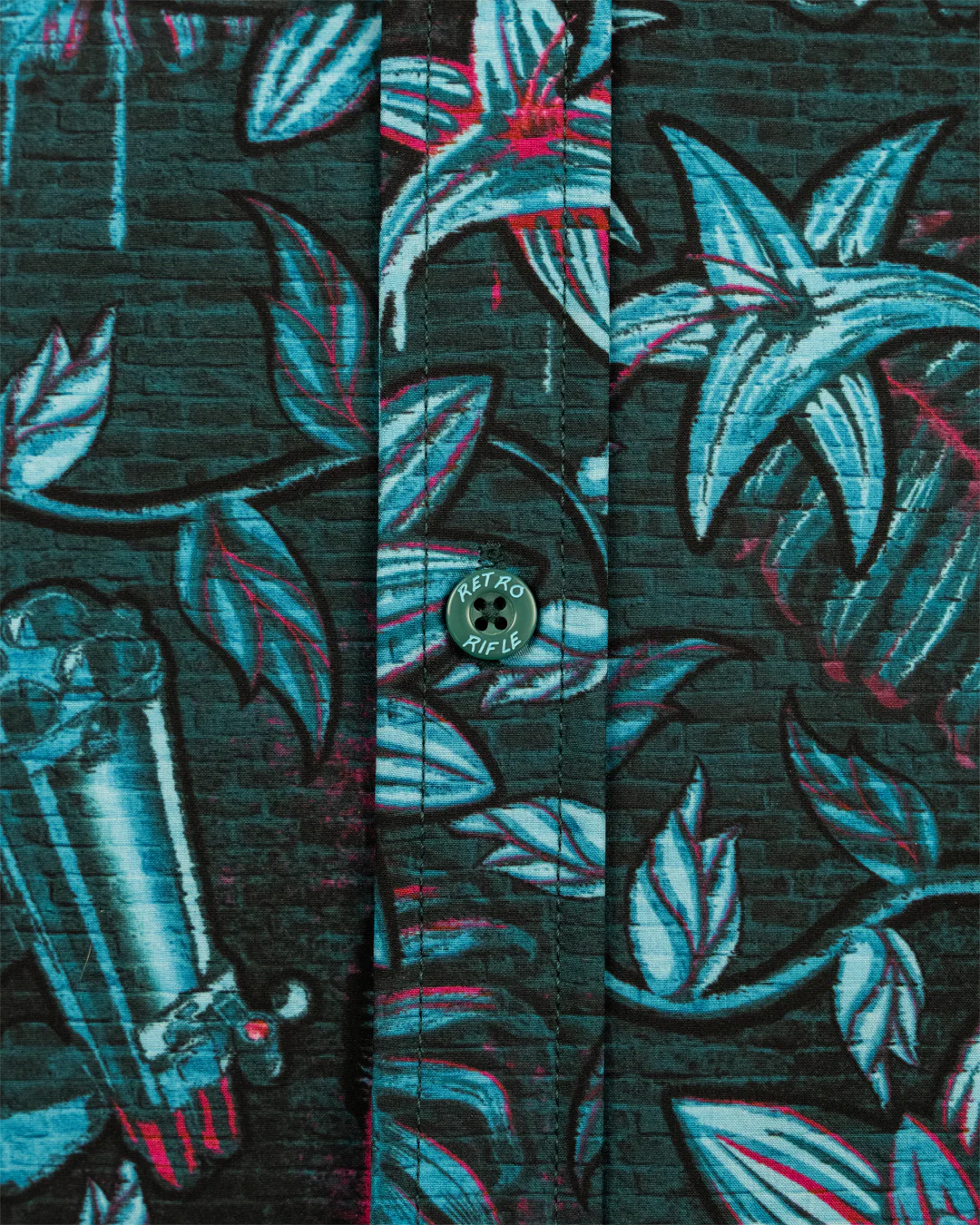 Hawaiian Drip V2 Button Down - Image 4