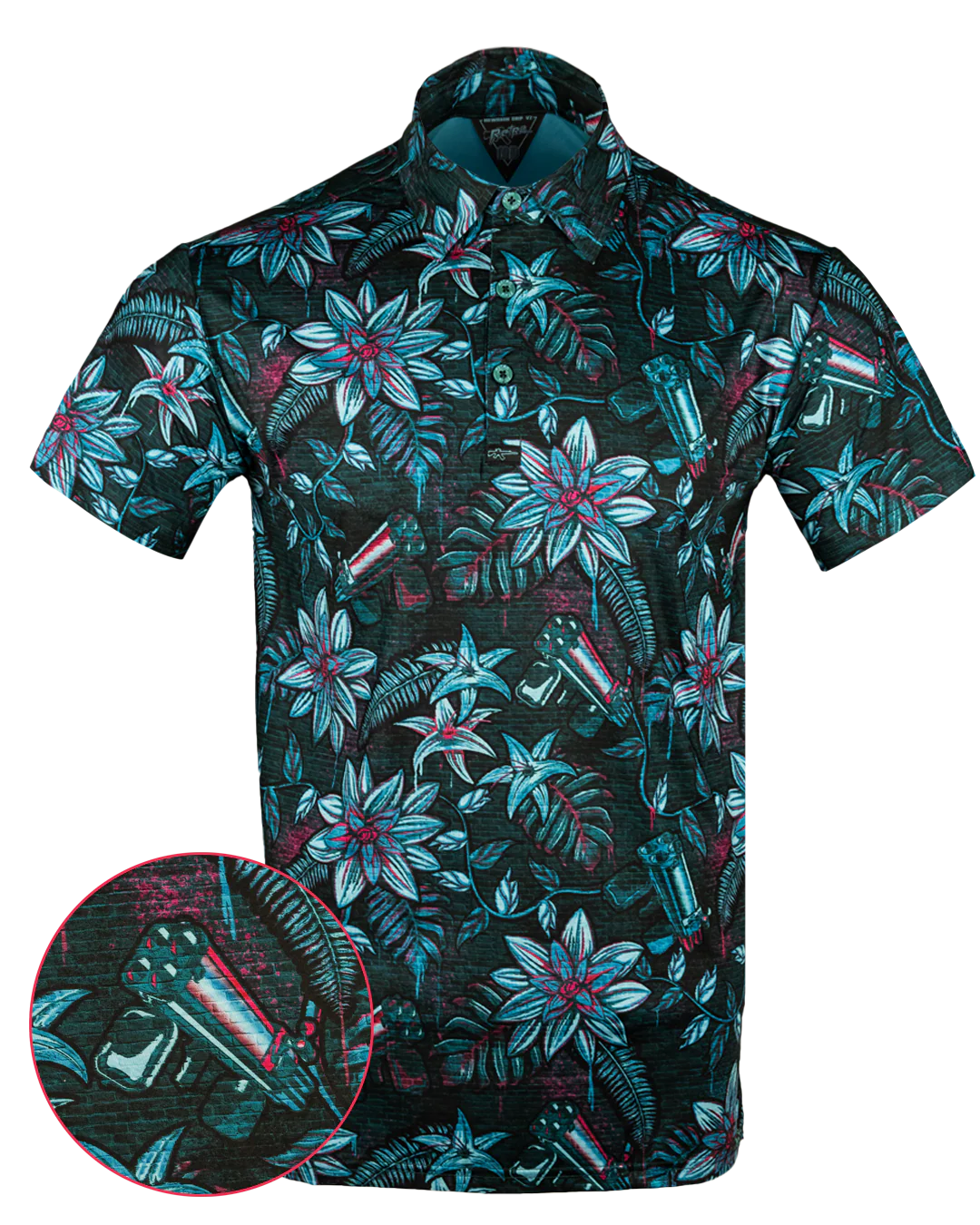 Hawaiian Drip V2 Polo