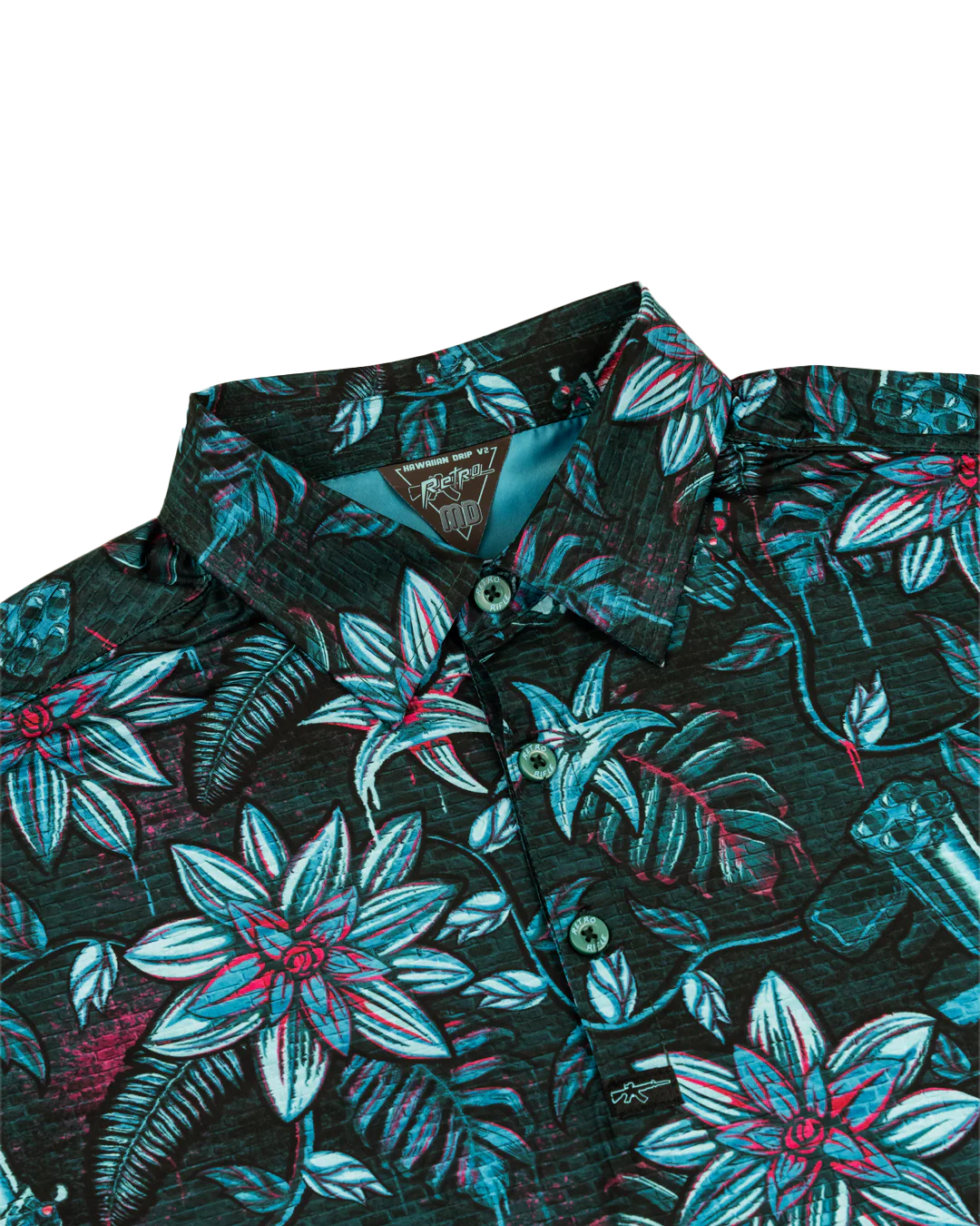 Hawaiian Drip V2 Polo - Image 2