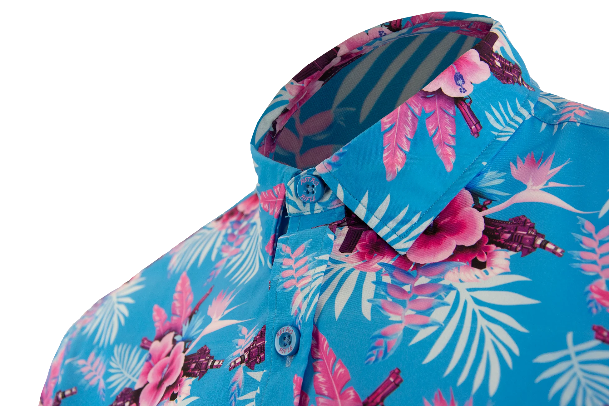 Hibiscus Miami Button Down (Youth) - Image 3