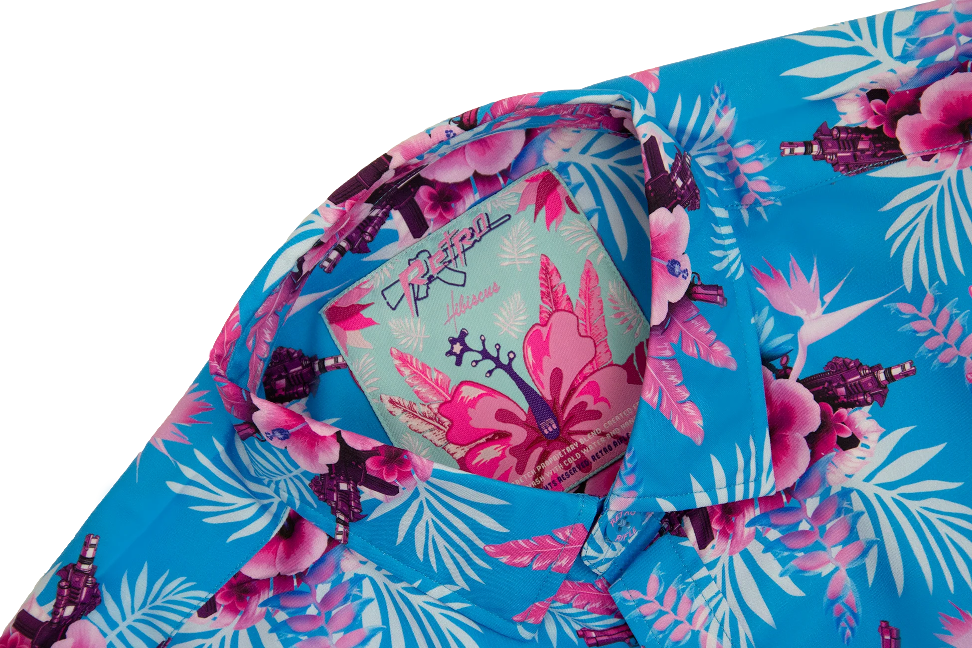 Hibiscus Miami Button Down (Youth) - Image 4