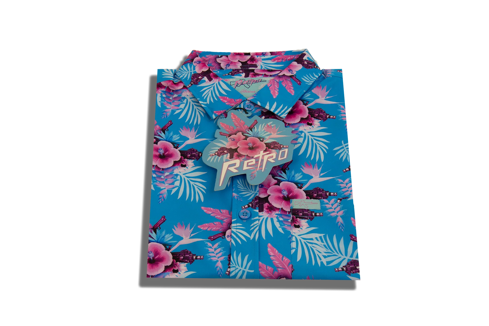 Hibiscus Miami Button Down (Youth) - Image 5