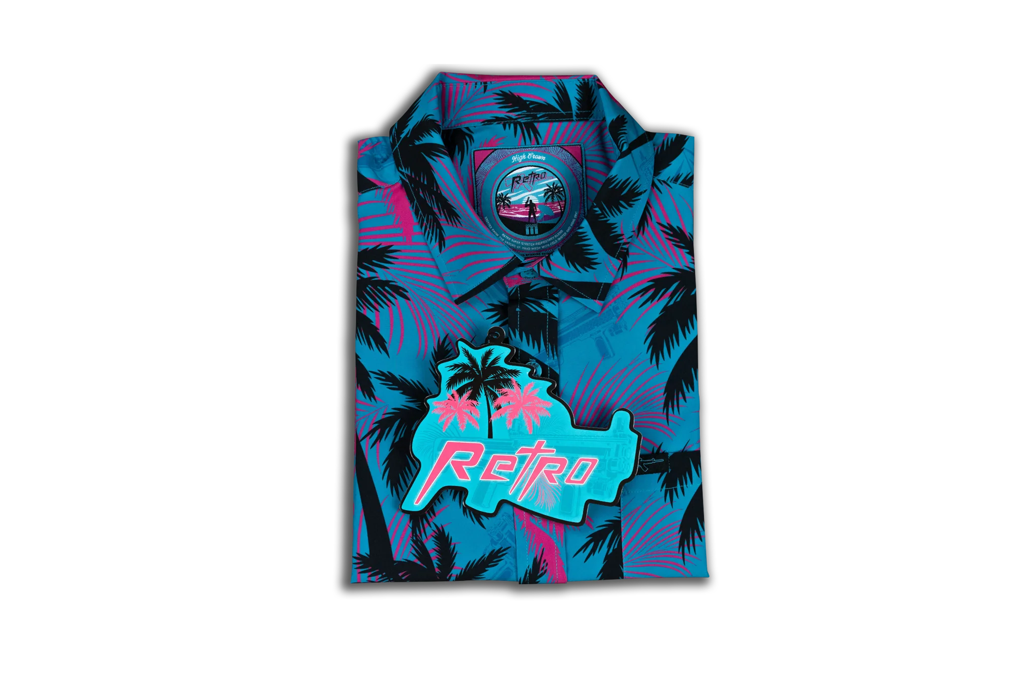 High Crown Blue/Black Button Down (Youth) - Image 4