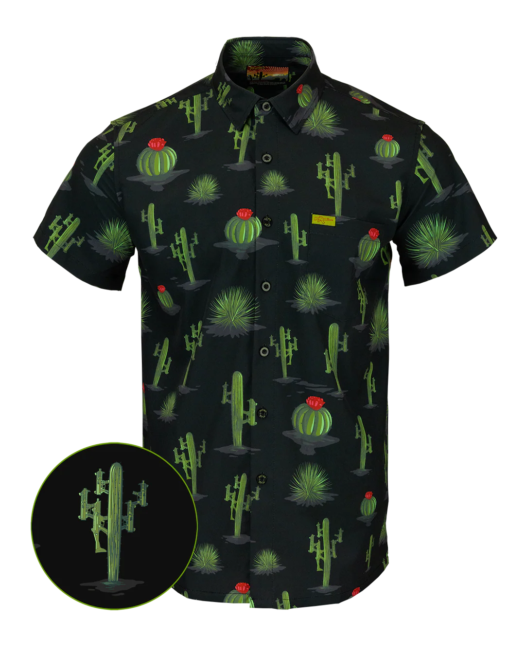 Homeland (Black) Button Down