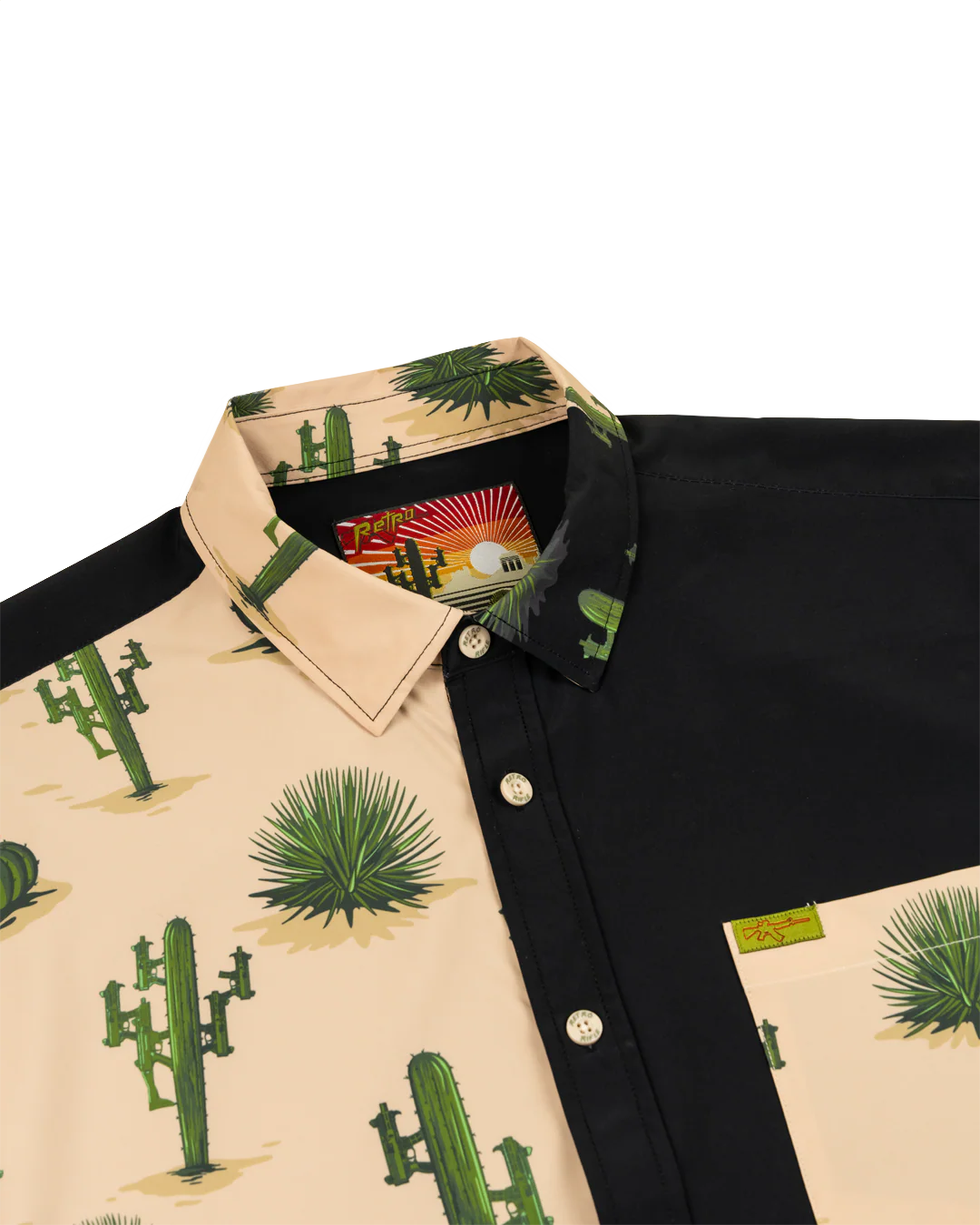 Homeland Split (Tan) Button Down - Image 2