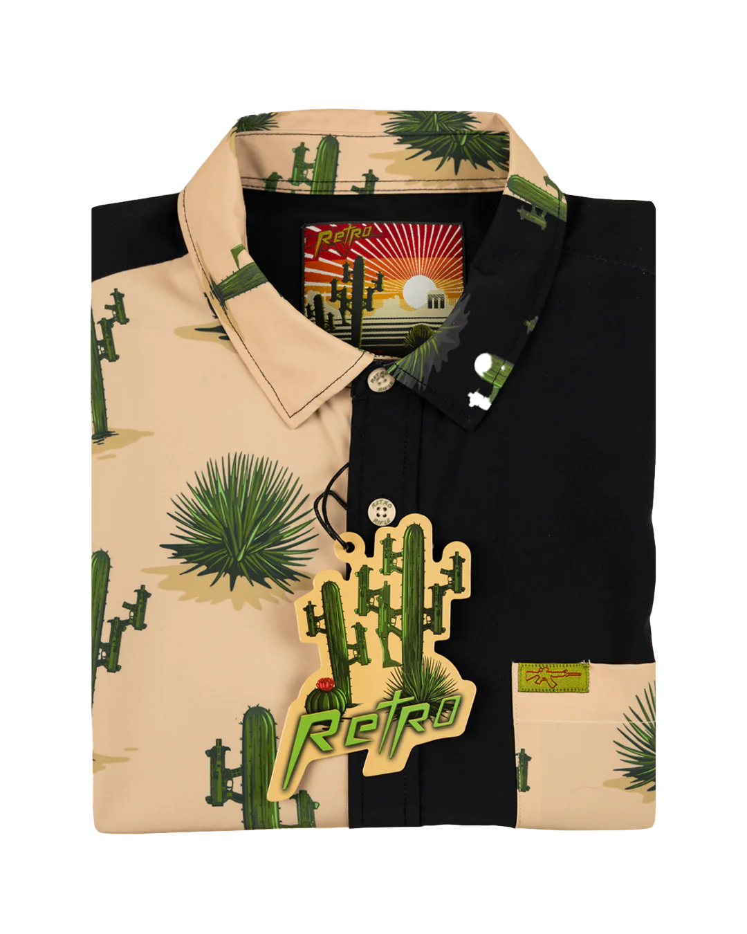 Homeland Split (Tan) Button Down - Image 5
