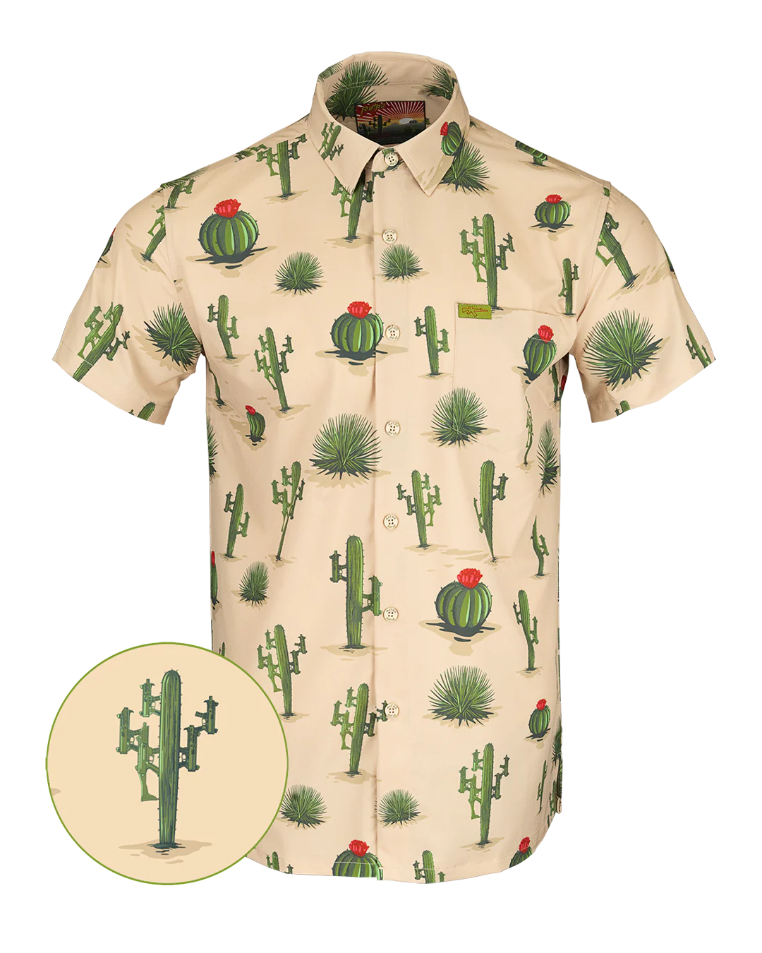 Homeland (Tan) Button Down