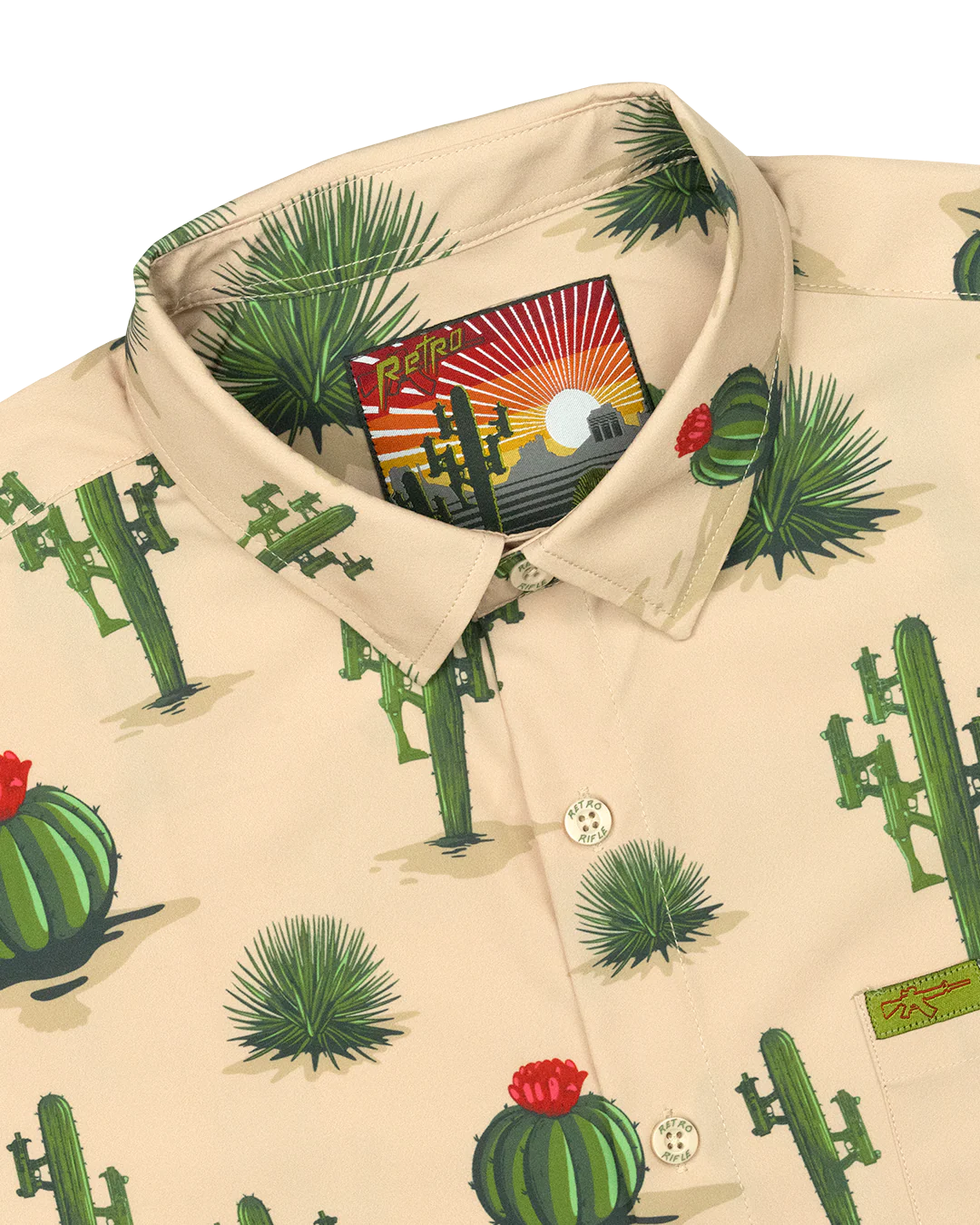 Homeland (Tan) Button Down - Image 2