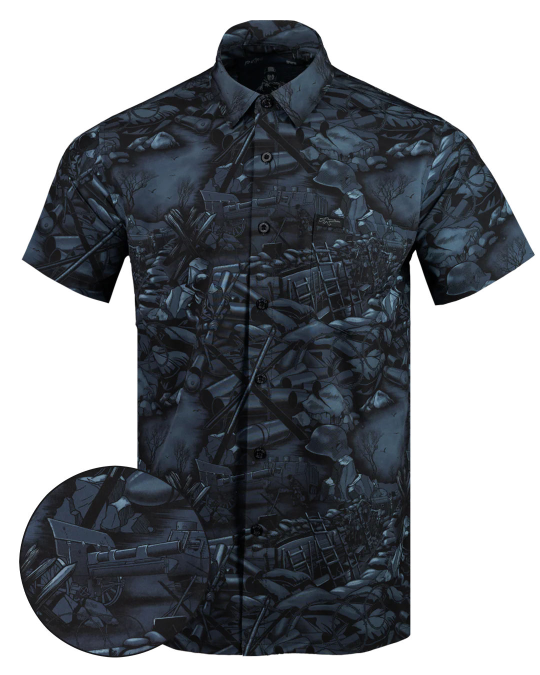 In the Trenches Button Down