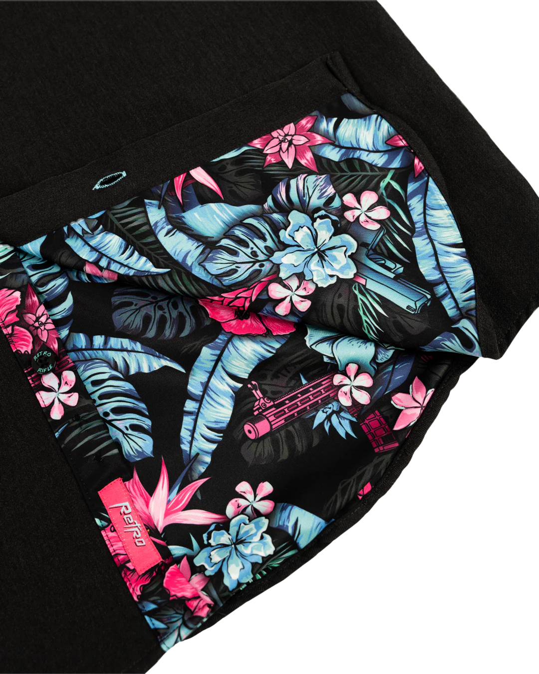Island Time (Black) Dress Shirt - Image 5