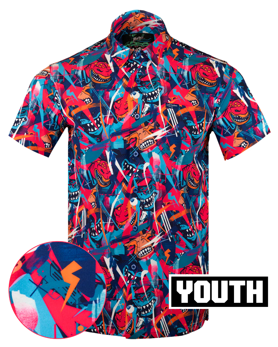 Jawsome Button Down (Youth)