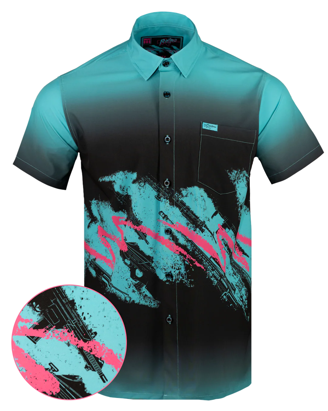 Jazz (Black) Button Down
