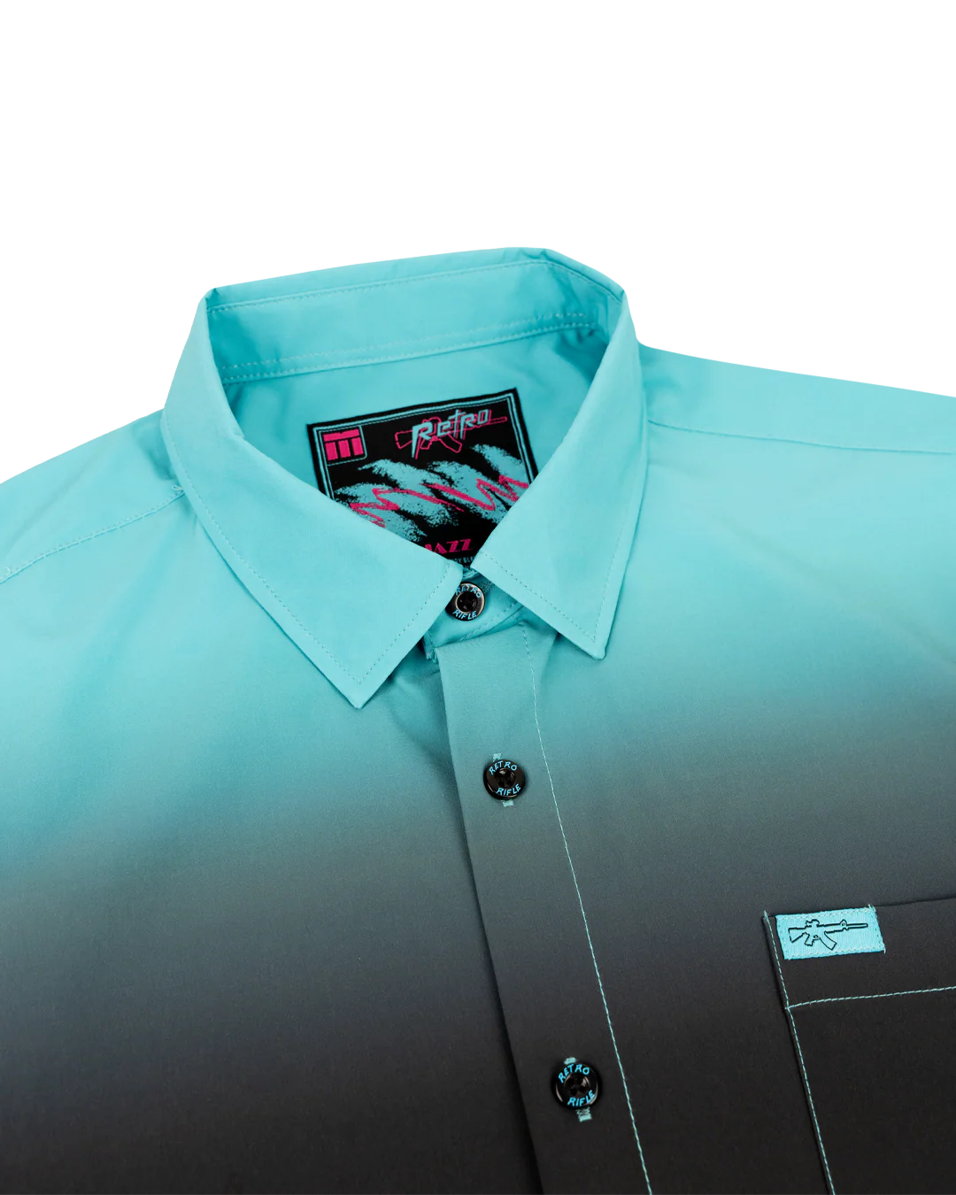 Jazz (Black) Button Down - Image 2