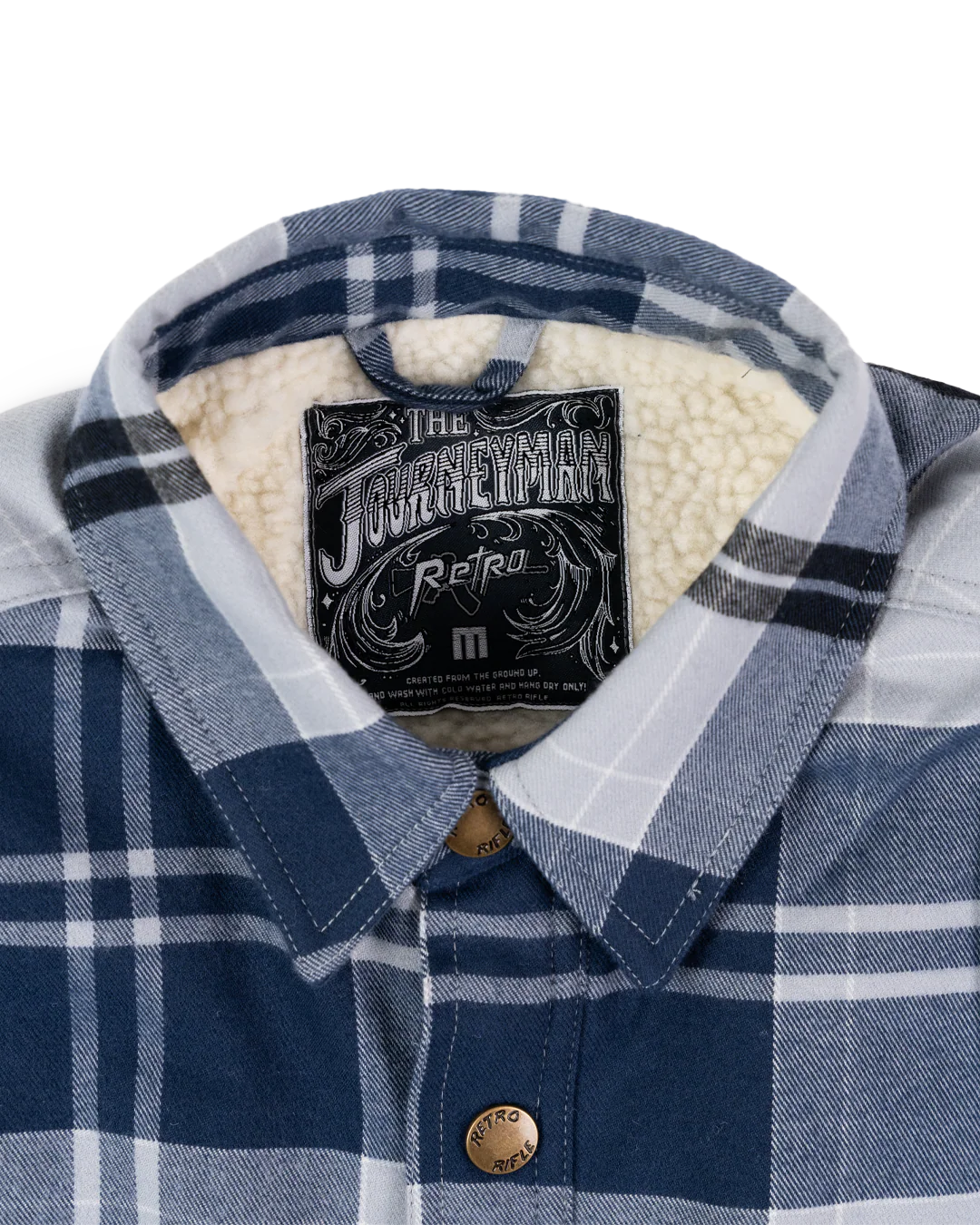 Journeyman Sherpa Flannel (Graywolf) - Image 5