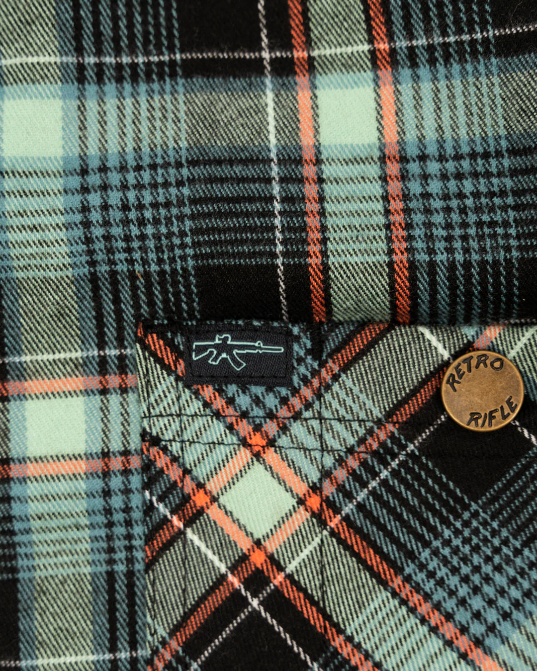 Journeyman Sherpa Flannel (Teal) - Image 3