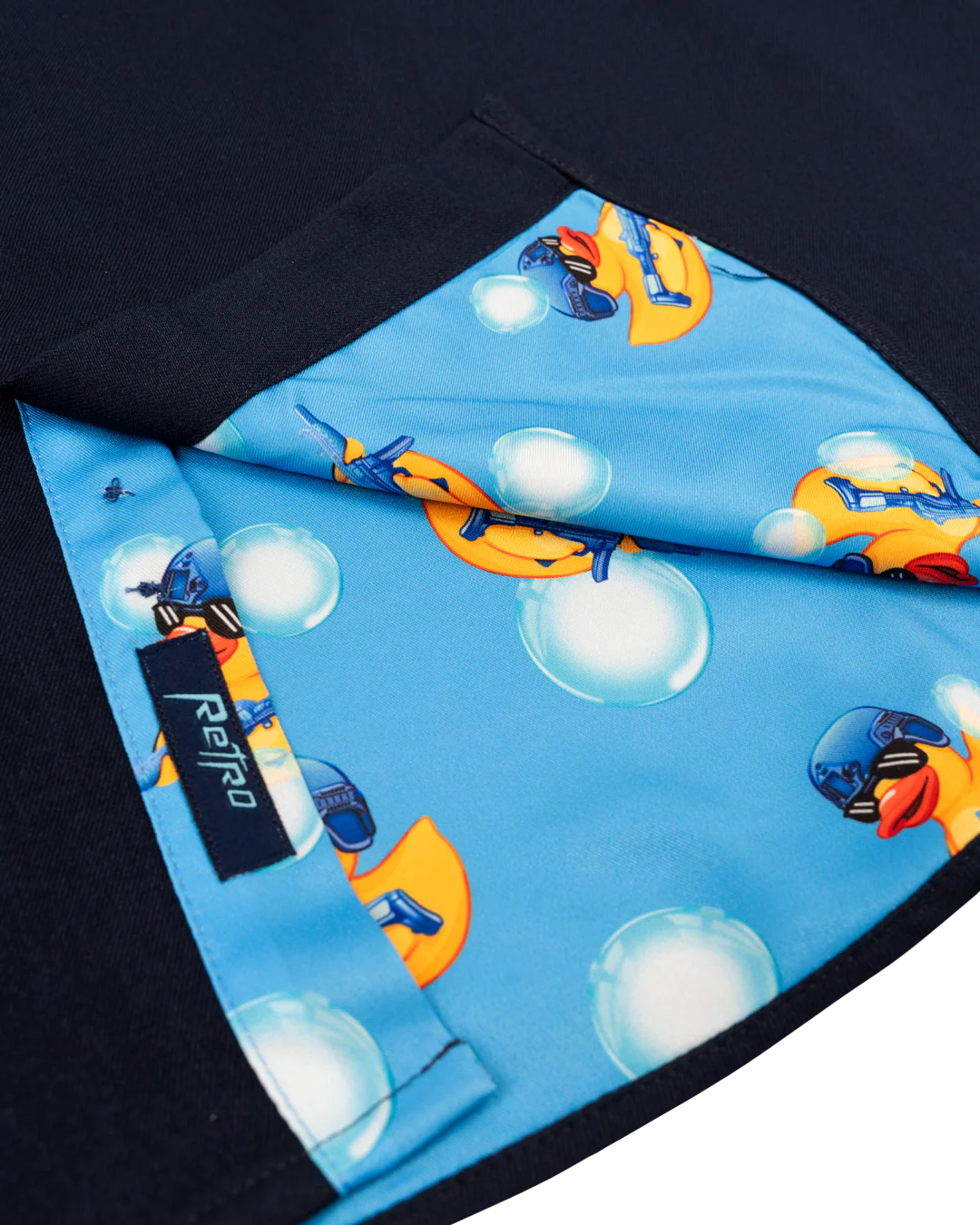 Killer Duck V2 (Navy) Dress Shirt - Image 5
