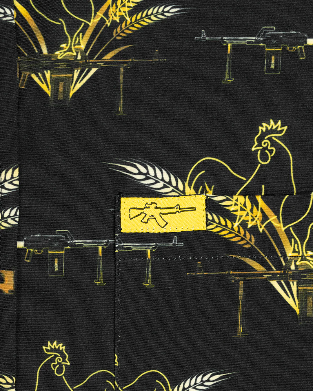 Le Cock V2 (Black/Gold) Button Down - Image 3
