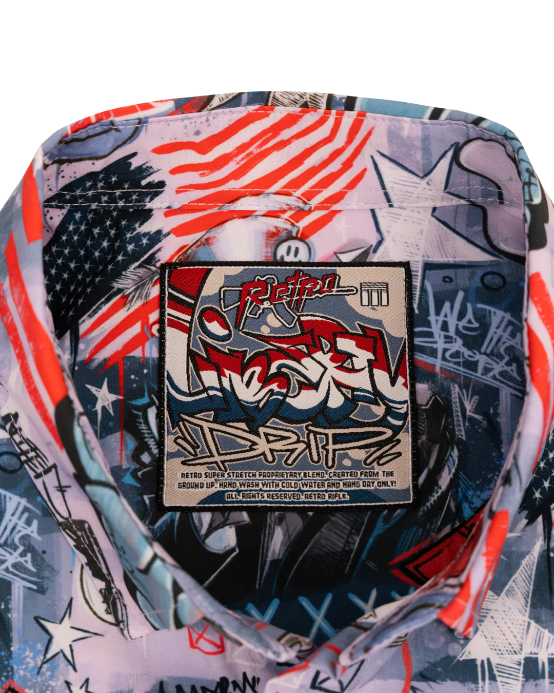 Liberty Drip Button Down - Image 4