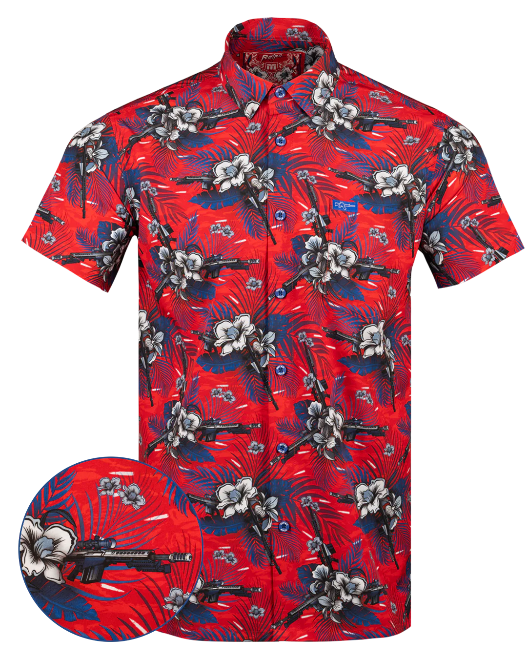 Liberty Luau Button Down