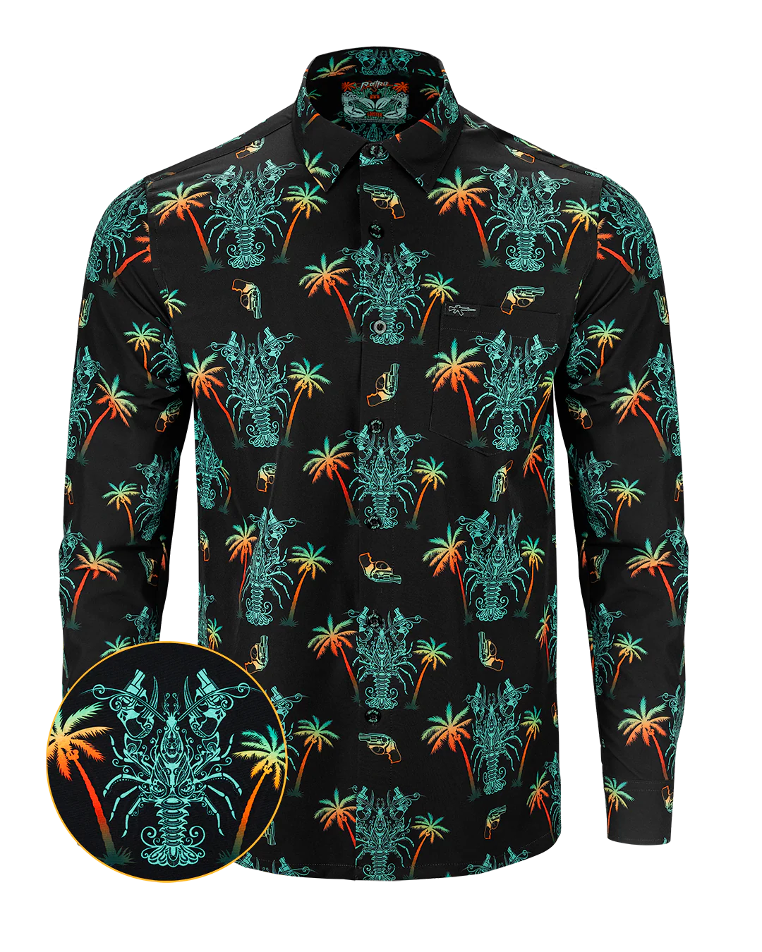 Lobster Long Sleeve Button Down