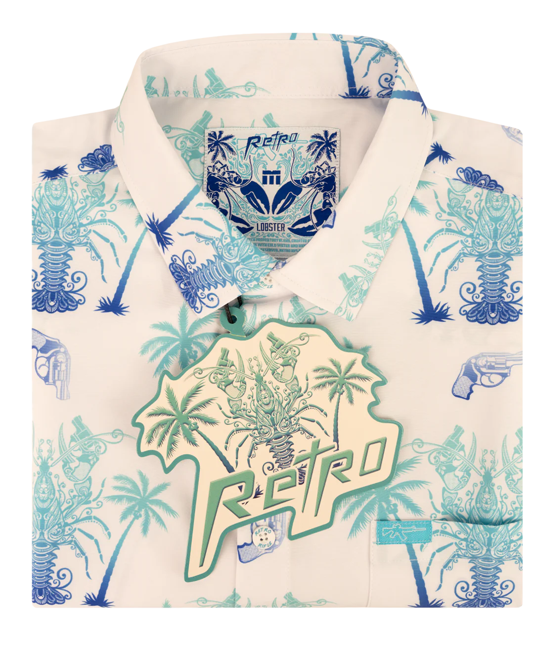 Lobster (White) Button Down - Image 6