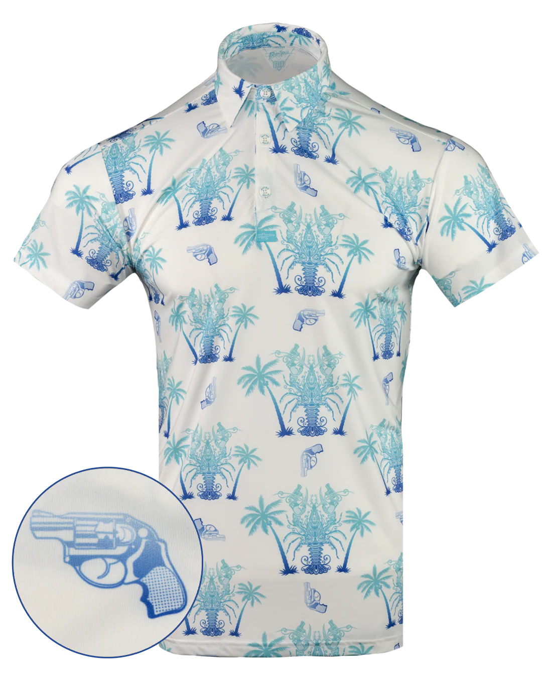 Lobster (White) Polo