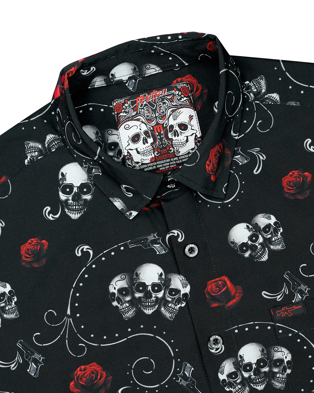 Los Muertos Button Down - Image 2