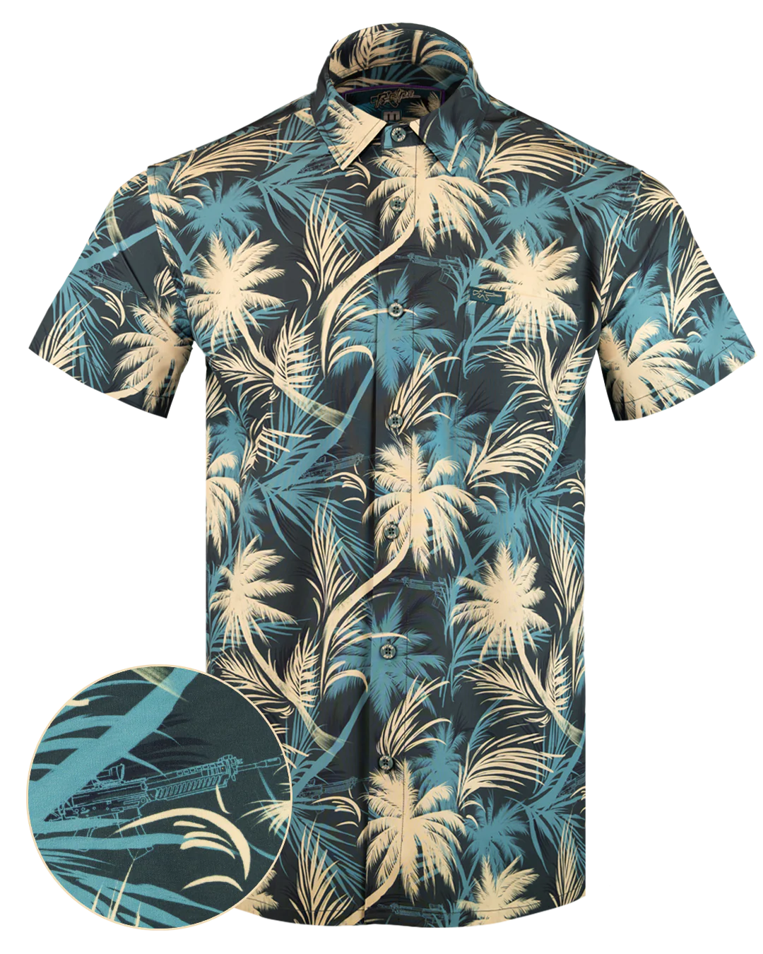 Luau (Blue) Button Down