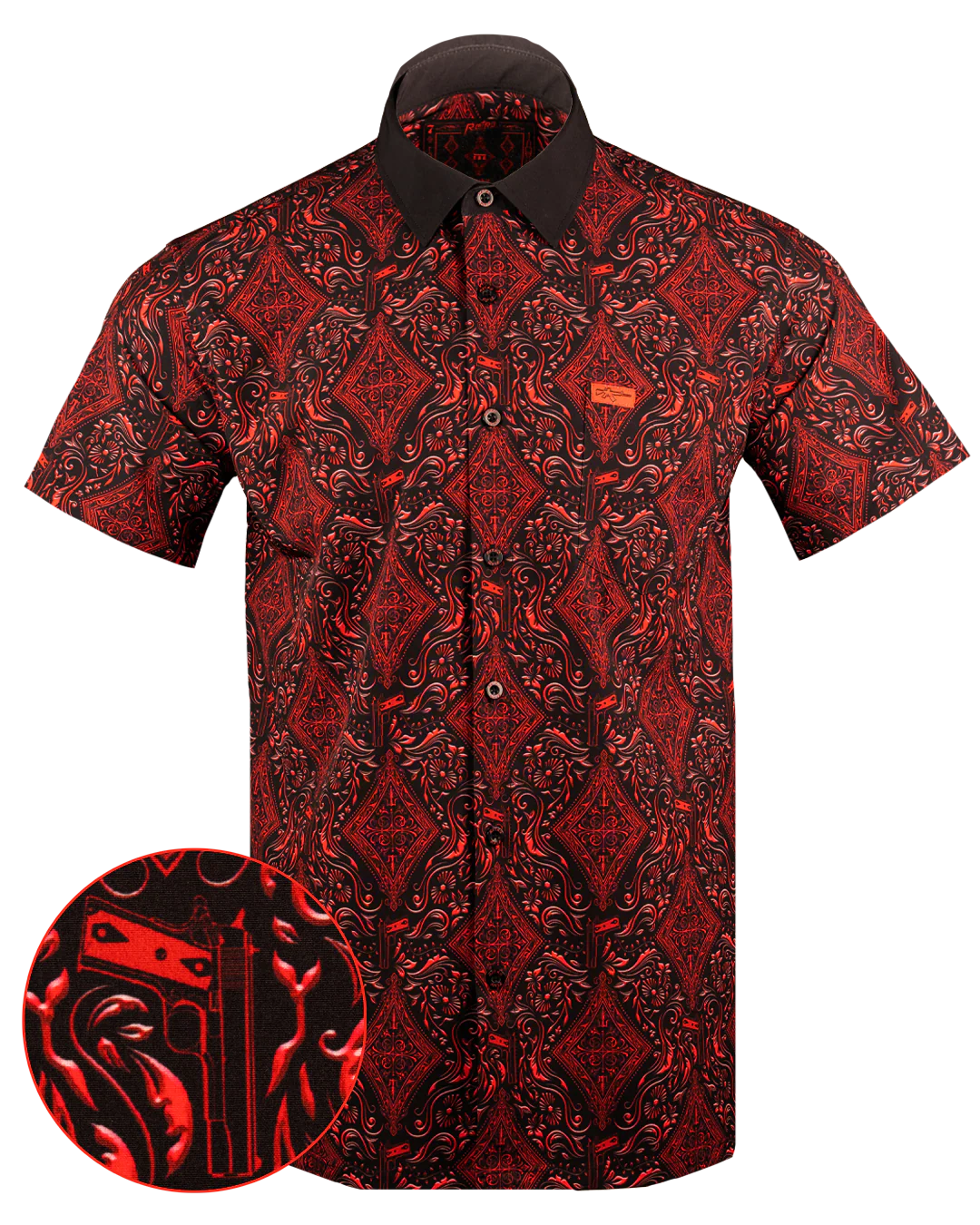 Lucky Diamonds Button Down