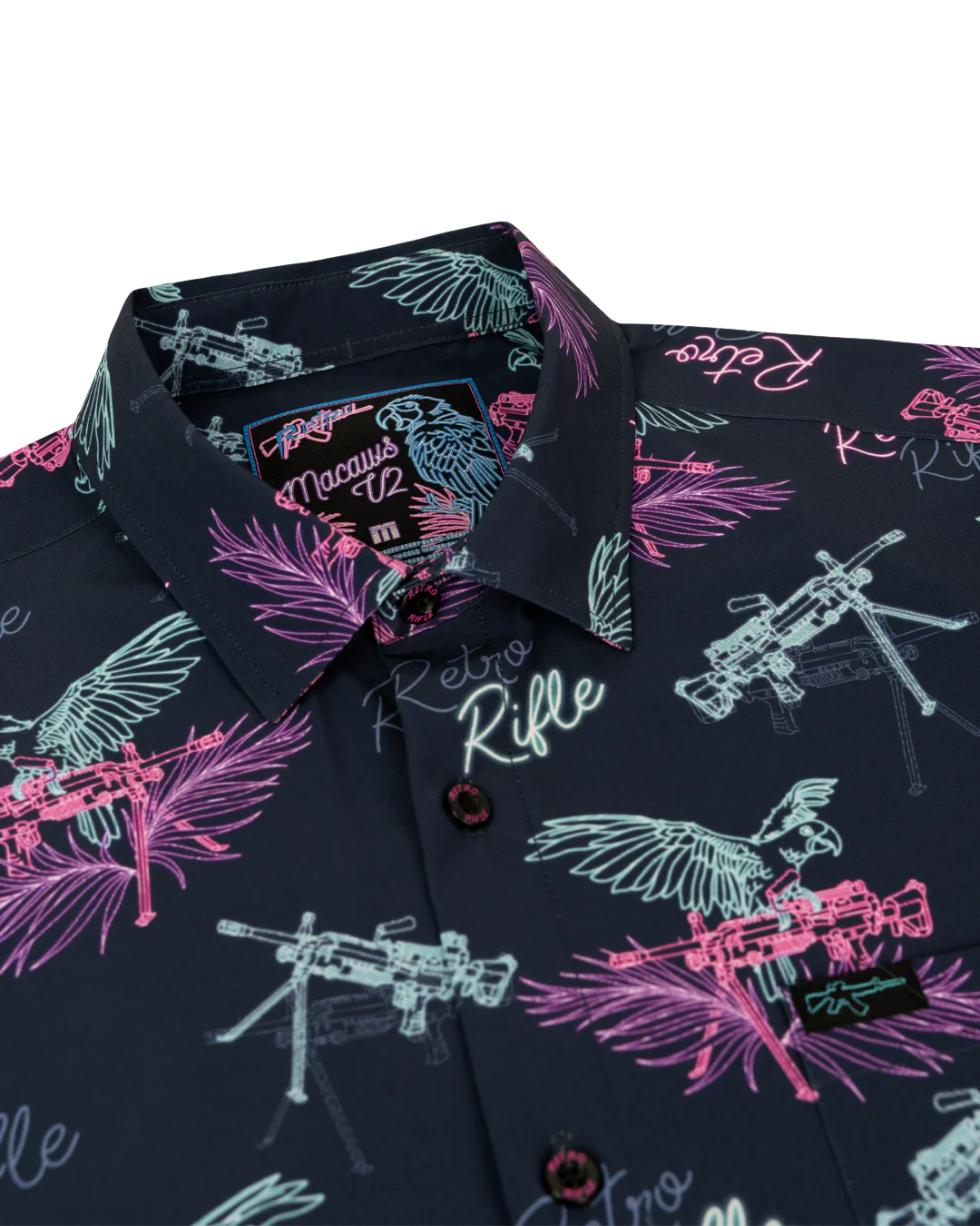 Macaws V2 Button Down - Image 2