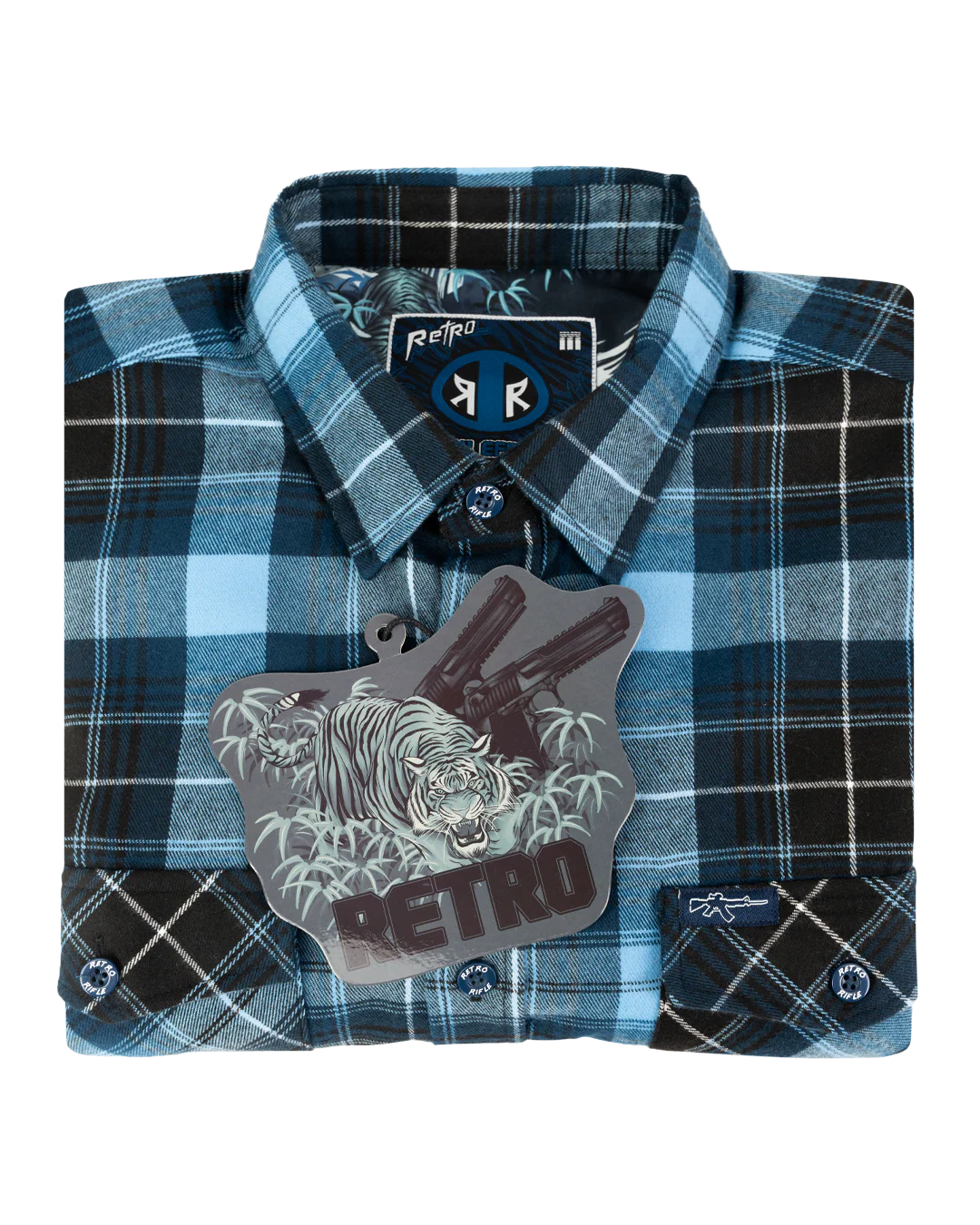 Max Effort (Blue) Flannel - Image 7