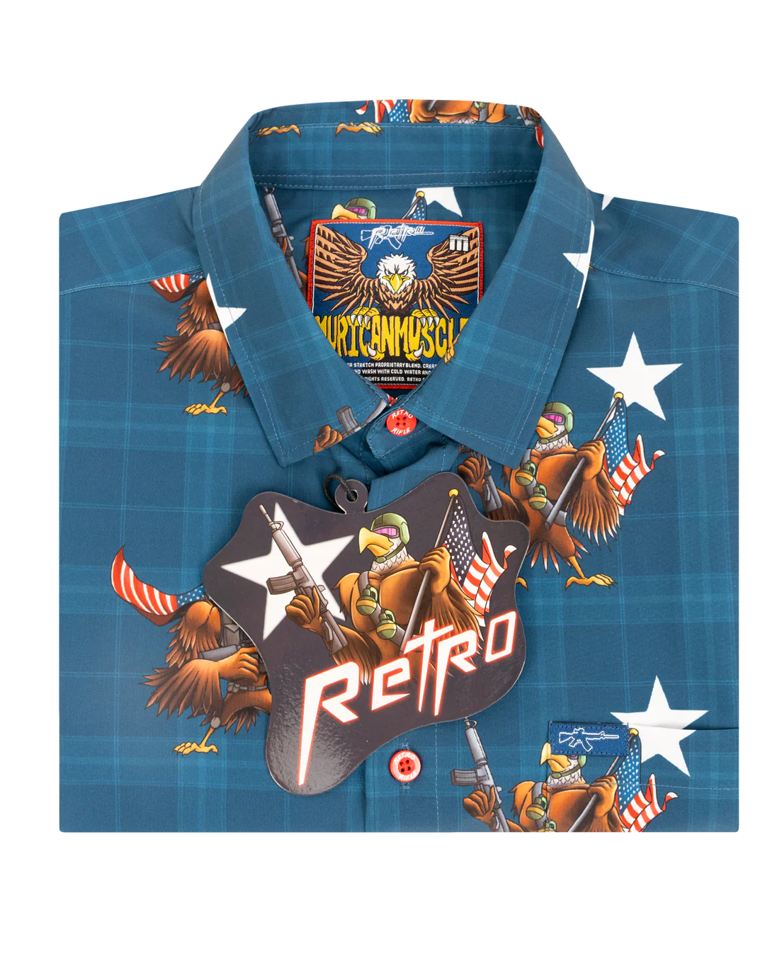 Murican Muscle Button Down - Image 6