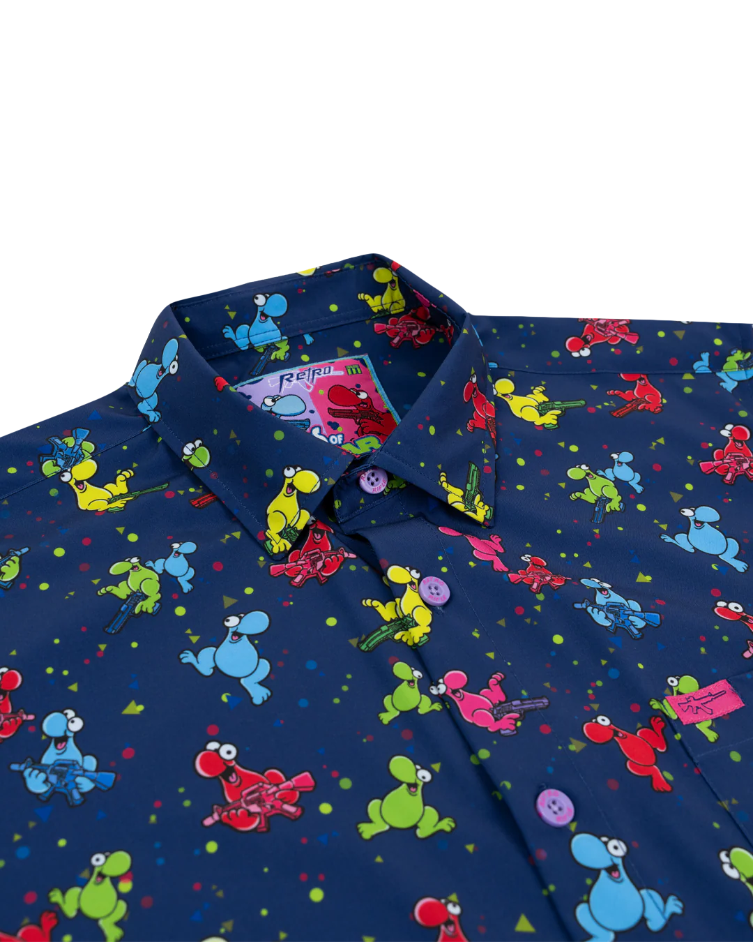 Nerds of War Button Down - Image 2