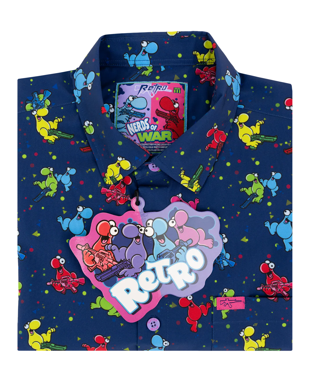 Nerds of War Button Down - Image 6